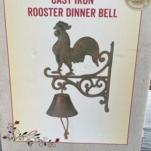 Cast Iron Rooster Dinner Bell